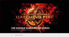 Desktop Screenshot of hungergamesmovieseries.com