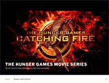 Tablet Screenshot of hungergamesmovieseries.com